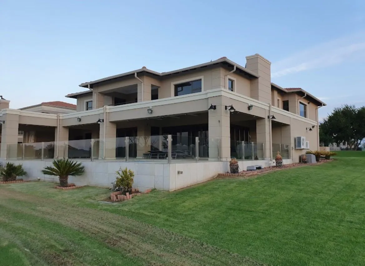 Residential air conditioning unit installed in a Johannesburg home